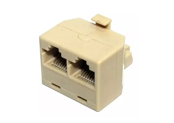 Adaptador T2 (RJ45) - Fêmea x Macho