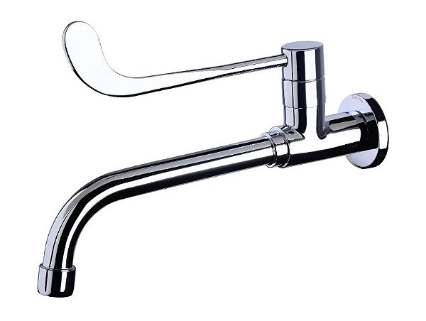 Torneira Clínica Parede Luxo 1/4 Volta (1161 C84) - Carneiro