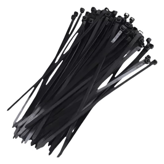 Abraçadeira Plástico (Preto) - 100 x 2,5mm