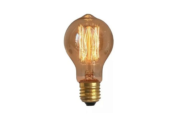 Lâmpada Filamento de Carbono A19 (40W) - 220V