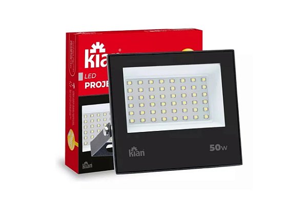 Refletor Preto LED IP65 (50W) - 3000K