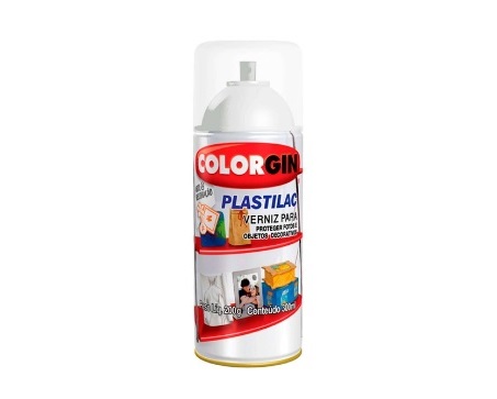 Spray Verniz Fosco Plastilac 781 Colorgin - 300ml