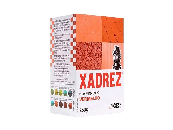 Pó Xadrez (Vermelho) - 250g