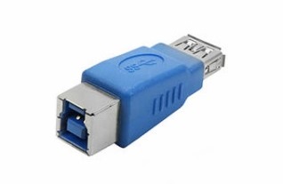 Adaptador USB B Fêmea para A Macho