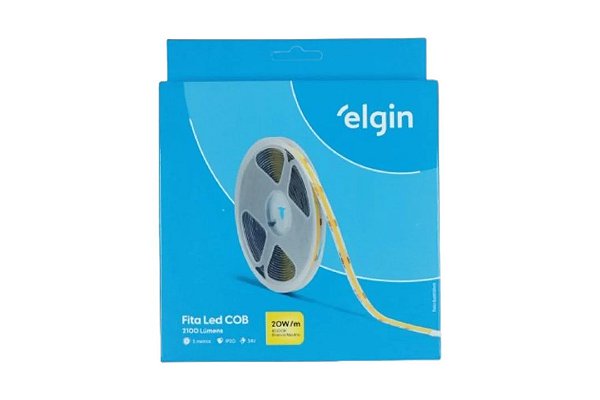 Fita LED COB 24V 5m 20W - 4000K