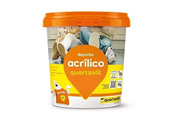 Rejunte Acrílico Bege 1kg - Quartzolit