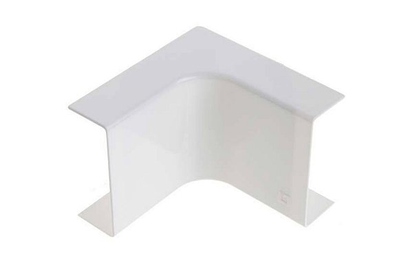 Cotovelo Interno para Canaleta X 6 (Bege) - Dutoplast