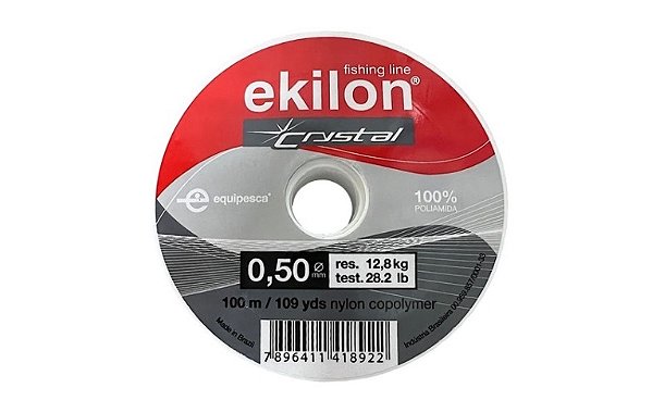 Linha De Pesca Ekilon (0,50mm) - 100m