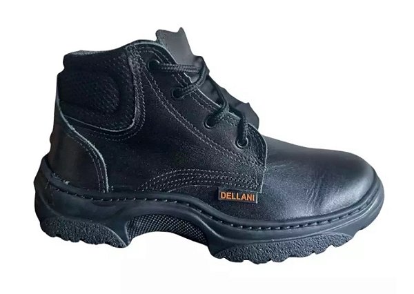 Botina Coturno N°37 (com Cadarço) - 358-37-PTO