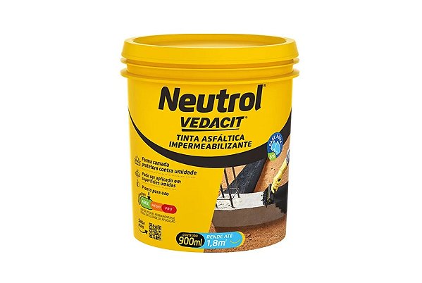 Neutrol Acqua Tinta Asfáltica (900ml) - Otto