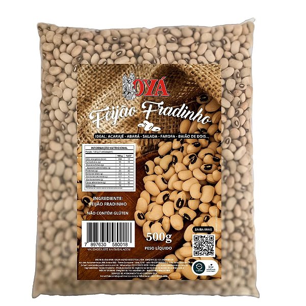 Feijão Fradinho Inteiro OYÁ 500g