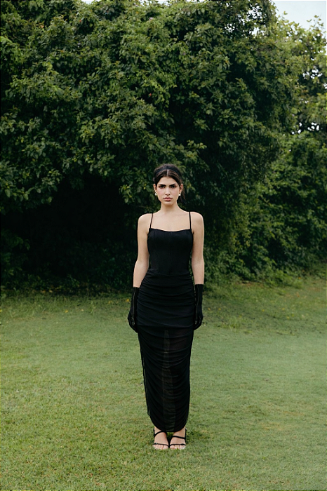 VESTIDO MARISCO PRETO