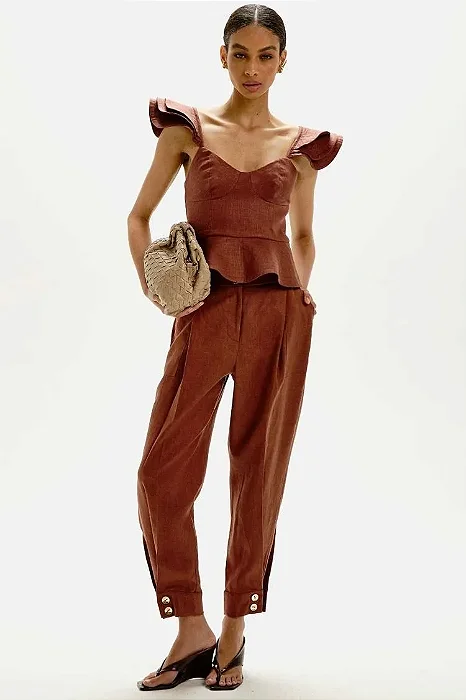 CALÇA ANGÉLICA MARROM