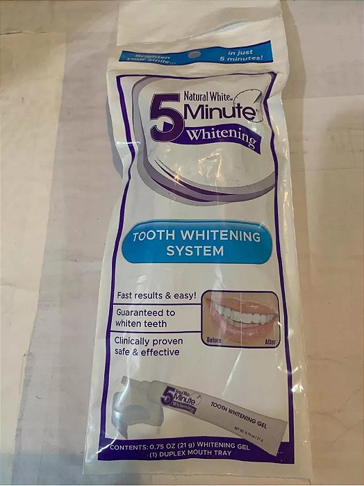 Clareador Natural White 5 Minutes Original