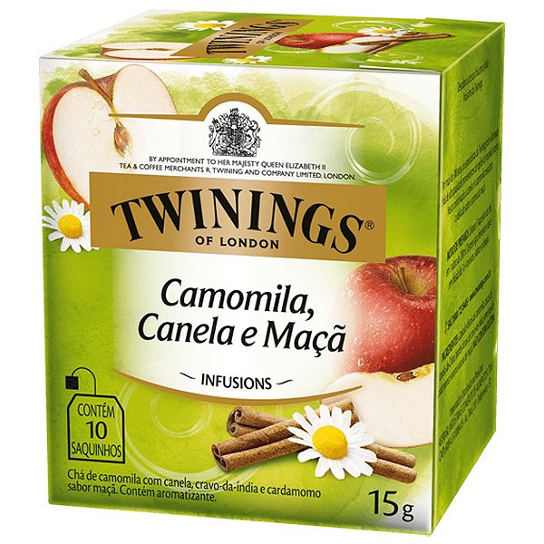Chá de Camomila, Canela e Maçã Twinings - 15g / 10 sachês