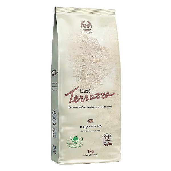 Café em Grãos Terrazza - 1kg  Cooxupé