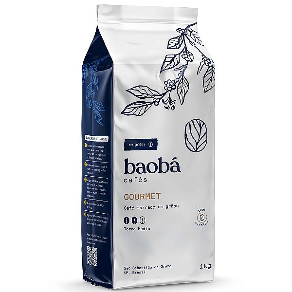 Café em Grãos Baobá Gourmet - 1Kg