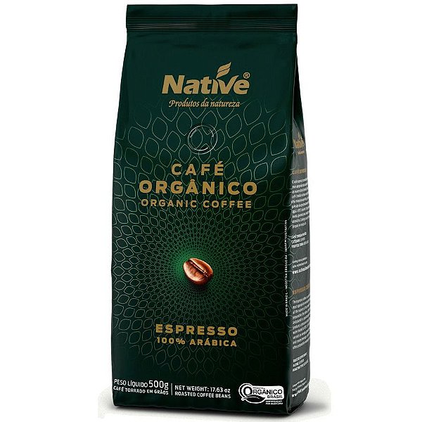 Café em Grãos Orgânico Native - 500g