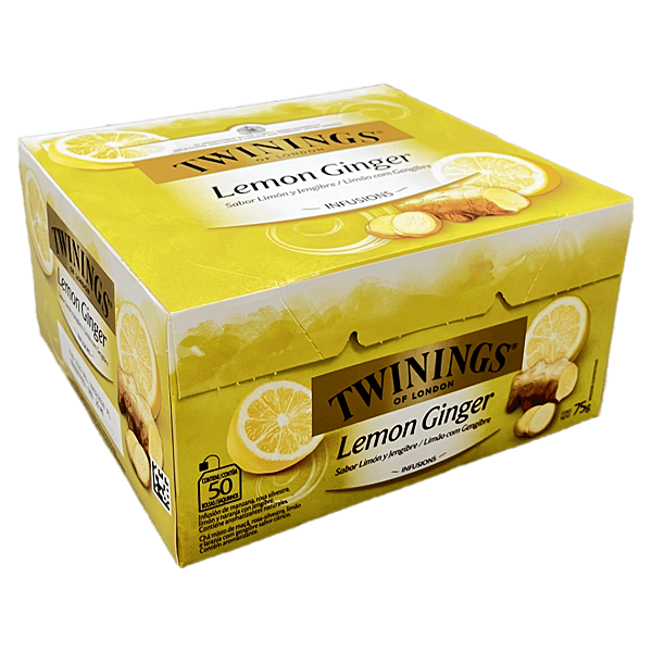 Chá Twinings Limão e Gengibre 75g – 50 Sachês