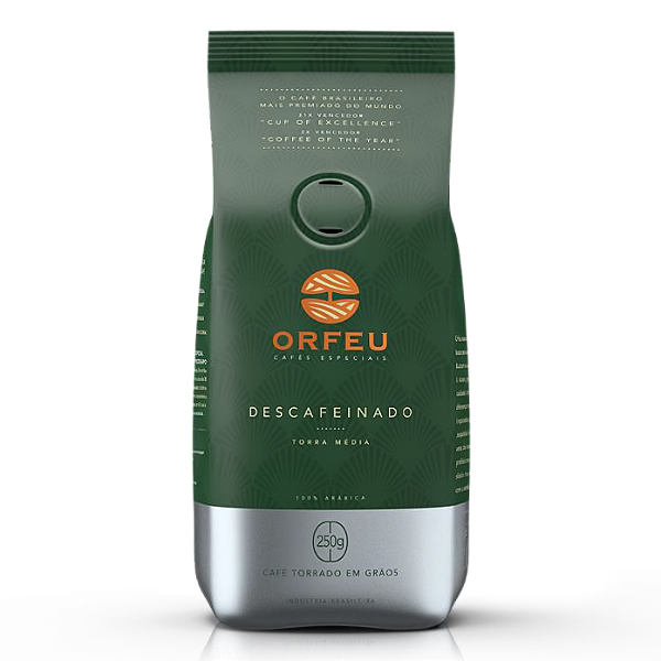 Café em Grãos Orfeu Descafeinado - 250g