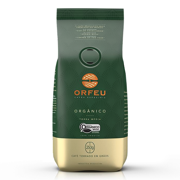 Café em Grãos Orfeu Orgânico - 250g