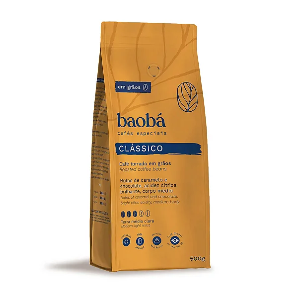 Café em Grãos Baobá Especial Clássico - 500g