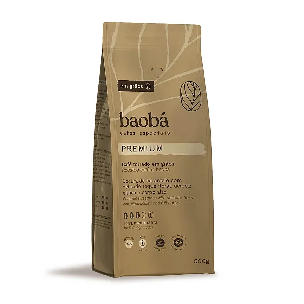 Café em Grãos Baobá Especial Premium - 500g