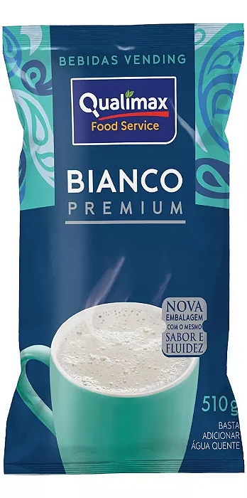 Bianco Premium Leite em pó solúvel SEM adição de açúcar 510g - Qualimax