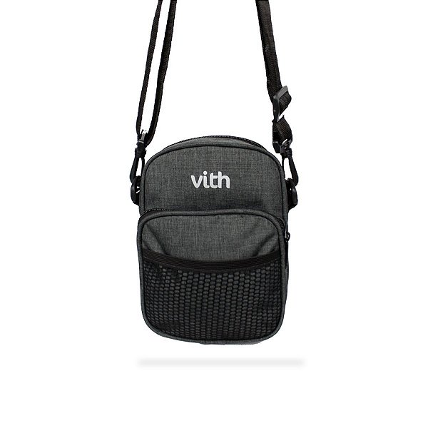 Bolsa Transversal Shoulder Bag Vith - Necessaire Essentials Unissex - Bag Lev
