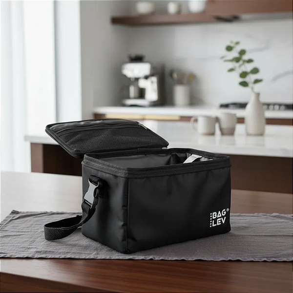 Bolsa Térmica 6 Litros Impermeável para Alimentos e Bebidas Frias - Minibox Bag Lev