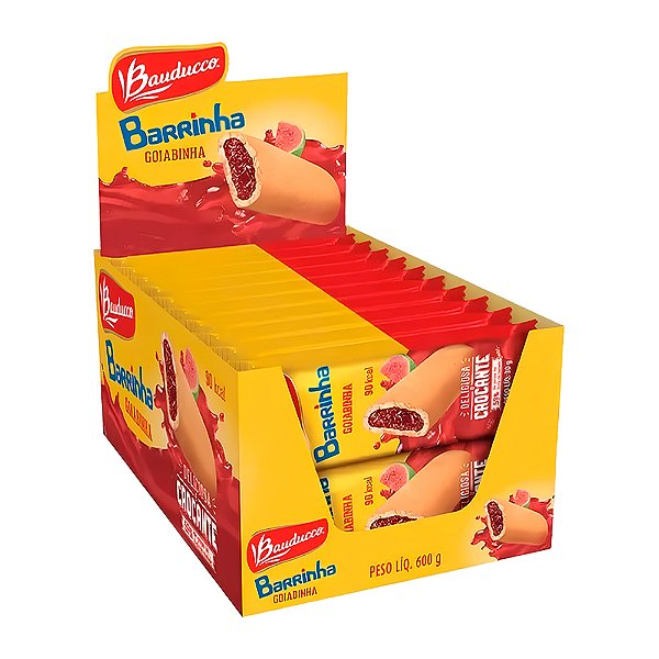 Barrinha Maxi Goiabinha Bauducco Caixa C/20un