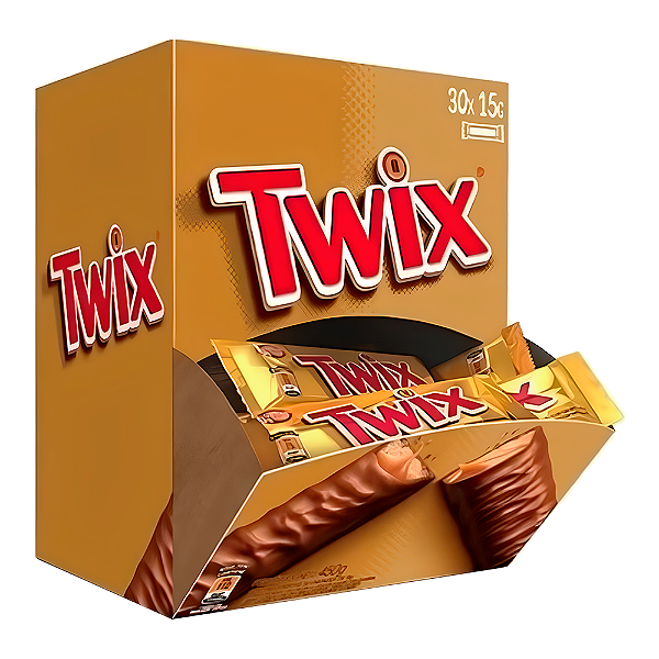 Display Chocolate Twix 30Un 15g Mars