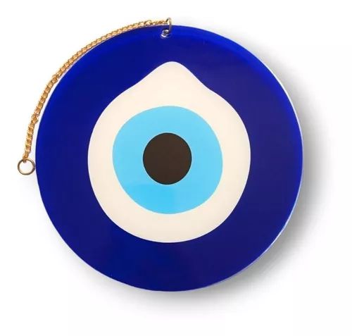 Mandala Decorativa Olho Grego Via Mística Amuleto Protetor