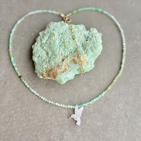 Choker Merecimento - Crisoprásio