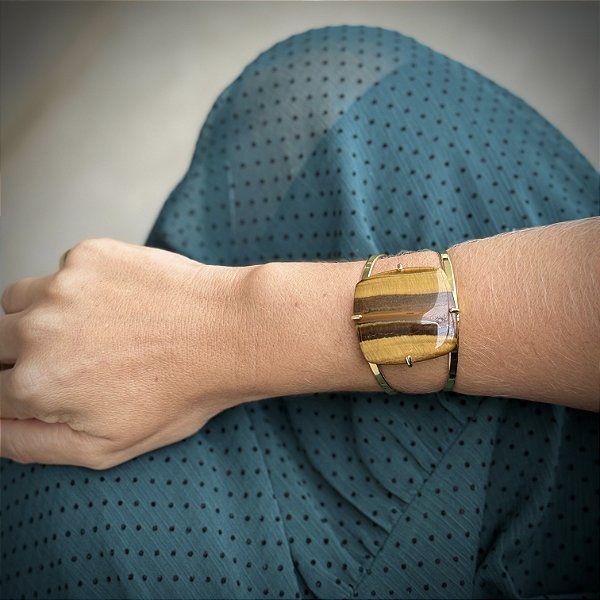 Bracelete Eu Posso - ouro