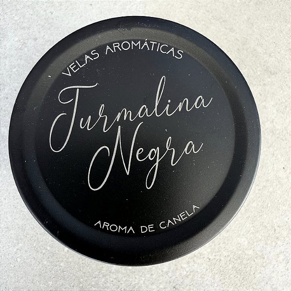 Vela Aromática Turmalina negra (Proteção)