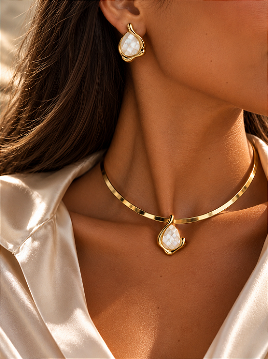 Conjunto Lumière Madrepérola