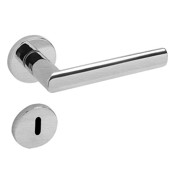 Conjunto Fechadura 892 Interna Inox Lixado - LA FONTE