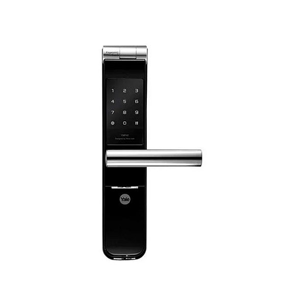 Fechadura Digital Ymf 40 Trinco - Abre Com Biometria/senha