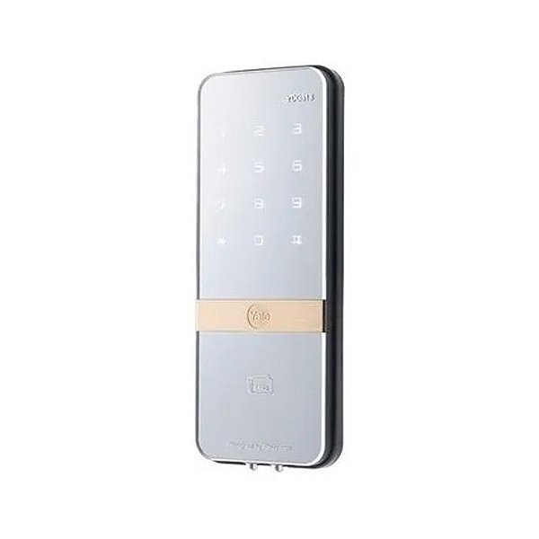 FECHADURA DIGITAL YALE PORTA DE VIDRO DUPLA YDG 313