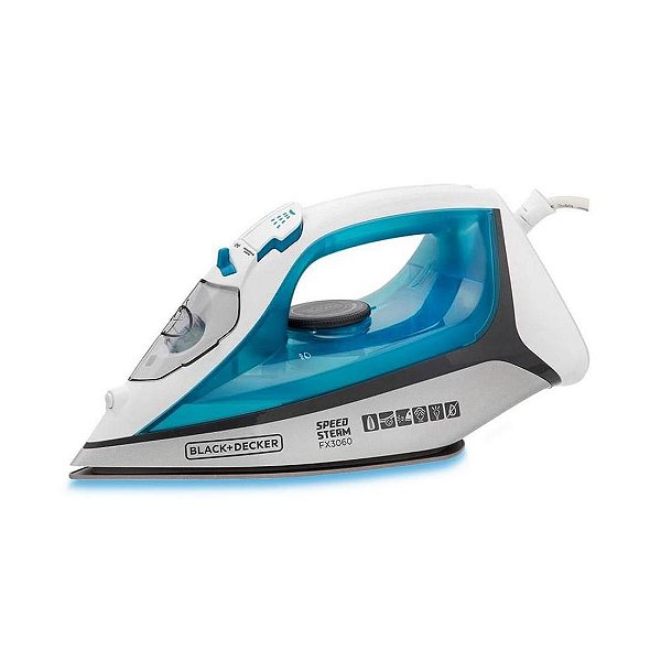 Ferro a Vapor Anti Gotejamento Black+Decker