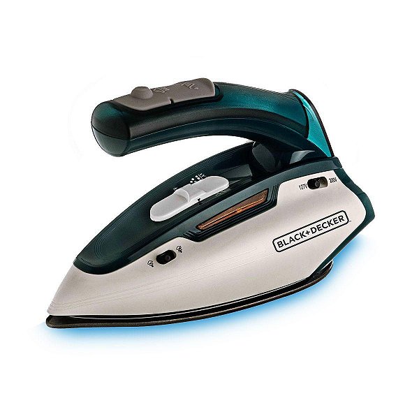 Ferro de passar a Vapor Black & Decker para viagem Bivolt