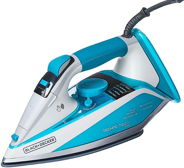 Ferro de Passar a Vapor 1200W Verde Água 110V BLACK+DECKER