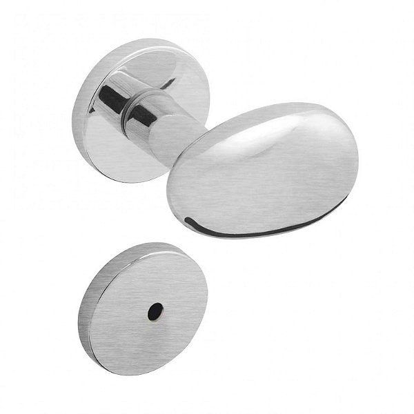 Conjunto Fechadura 608 La Fonte Latão Banheiro Cromado Aceti