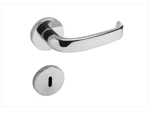 Conjunto Fechadura 236 La Fonte Interna Cromado Acetinado