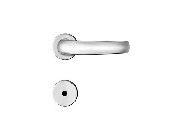 Fechadura para Porta de Banheiro Cromada com Roseta MZ820