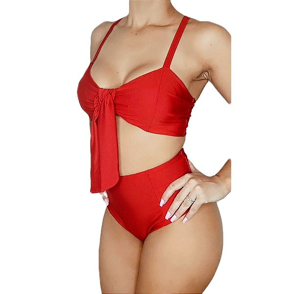 Biquíni Hot Pant GUARAPUÁ Vermelho