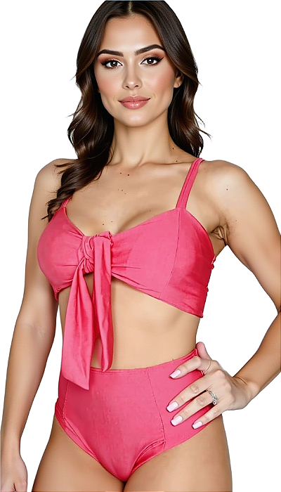 Biquíni Hot Pant GUARAPUÁ Pink