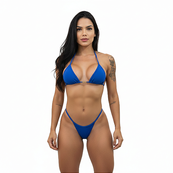 Biquíni Cortininha ARPOADOR AZUL