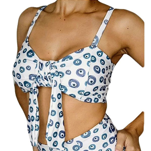 TOP Cropped Guarapuá Olho Grego